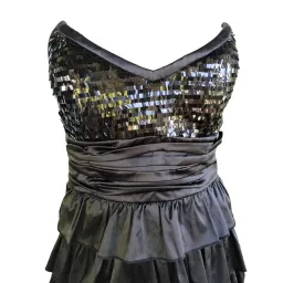 Elle Zeitoune Christina Mini Dress Black Size 10 for rent on The Volte - image 5