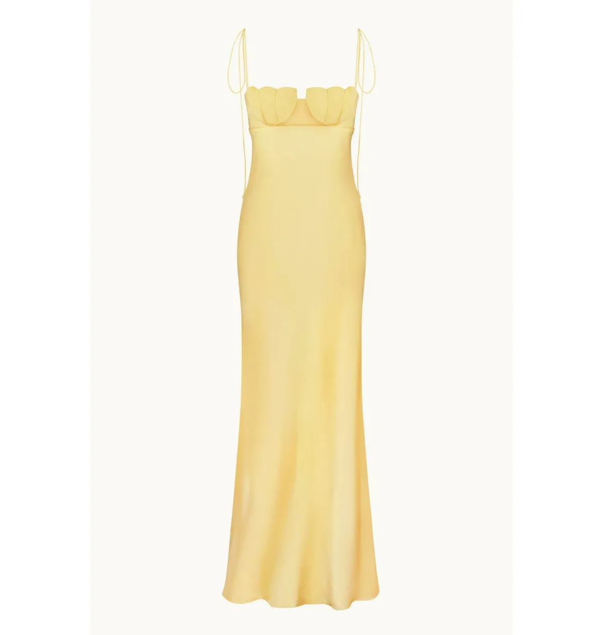 Anna October Tulip Maxi Dress Yellow Size AU 8 - Image 4