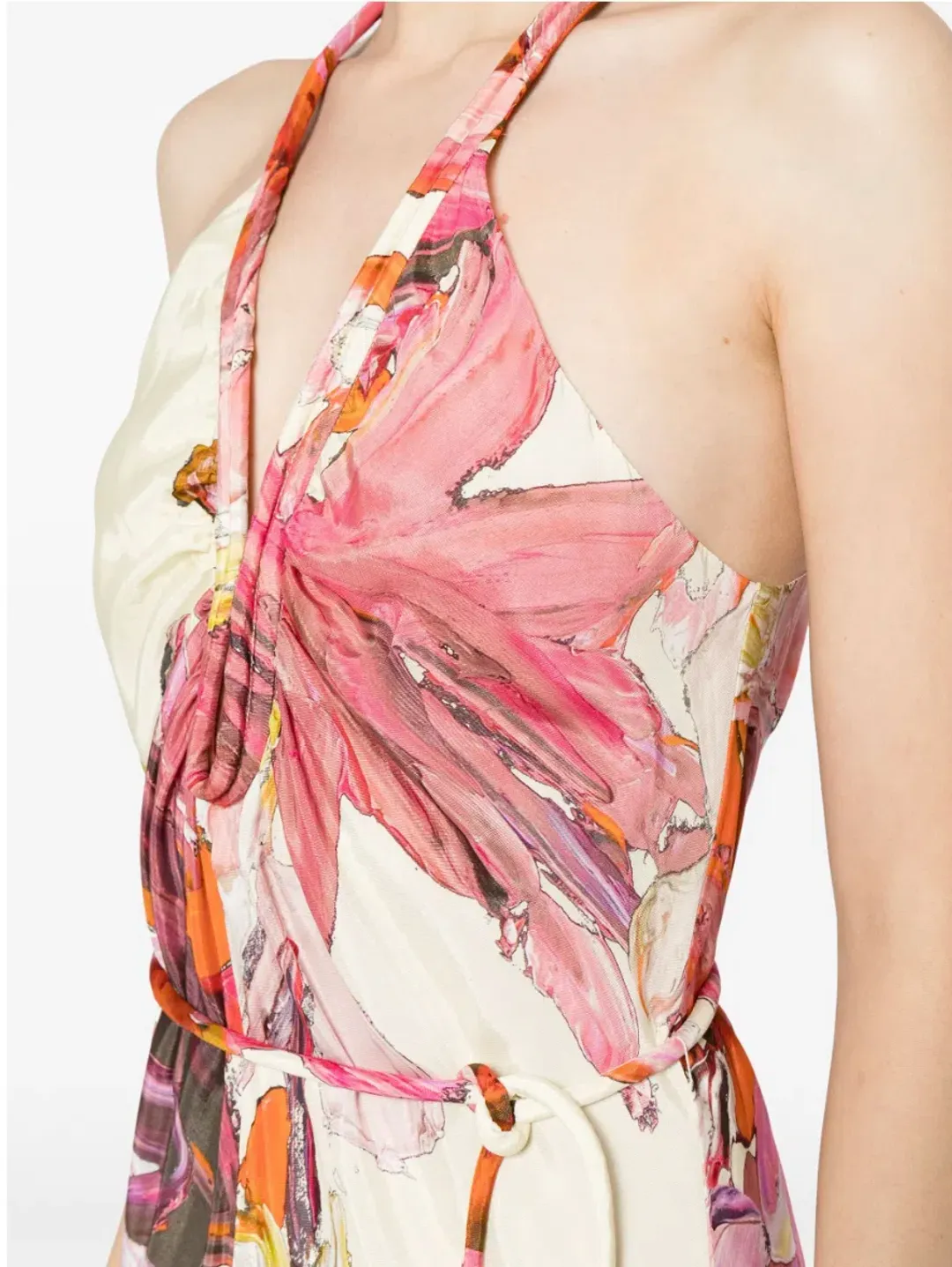 Manning Cartell Distorted Floral Dress Multi Size 4 for rent on The Volte - main image