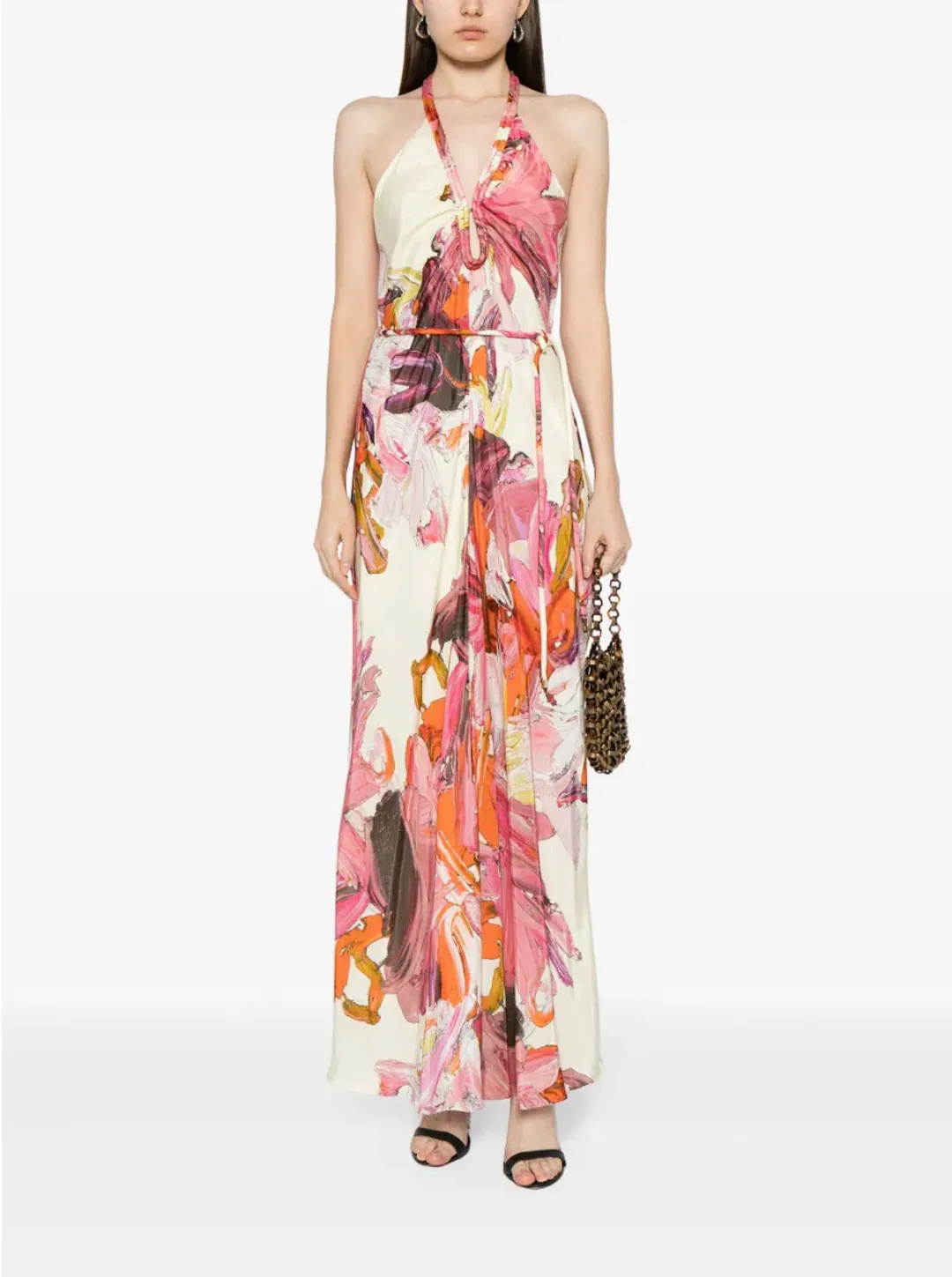 Manning Cartell Distorted Floral Dress Multi Size 4 for rent on The Volte - main image