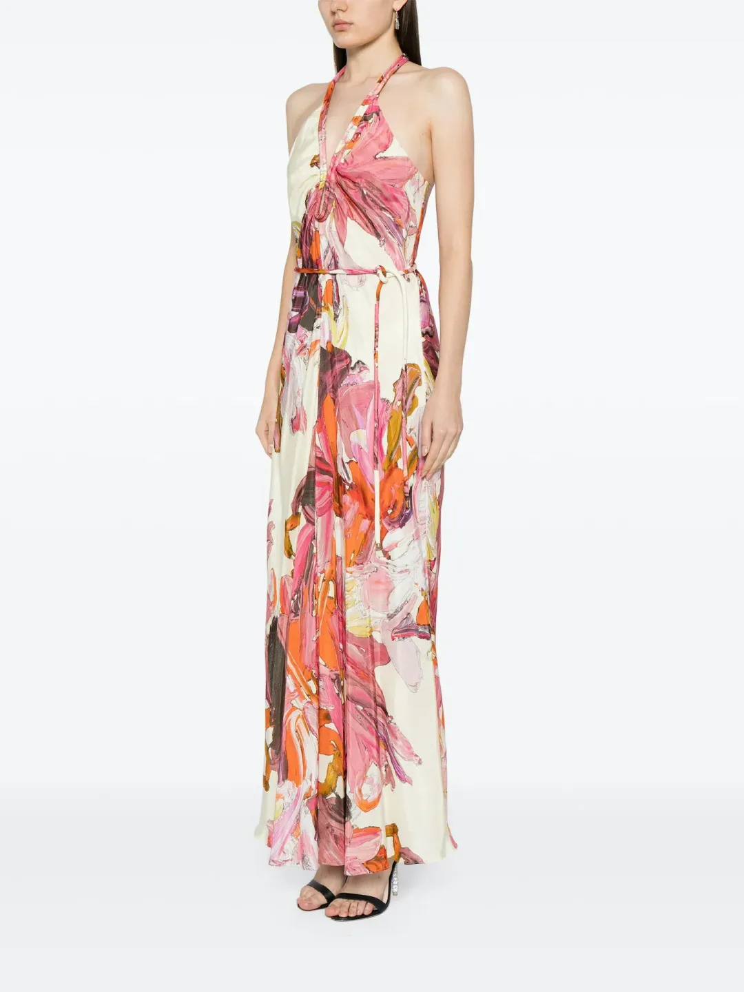 Manning Cartell Distorted Floral Dress Multi Size 4 for rent on The Volte - main image