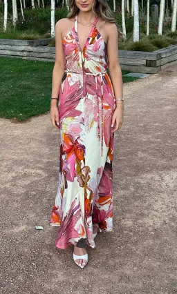 Manning Cartell Distorted Floral Dress Multi Size 4 for rent on The Volte - image 5