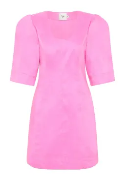 Aje Hunter Twisted Mini Dress Pink Size 10 for rent on The Volte - image 5