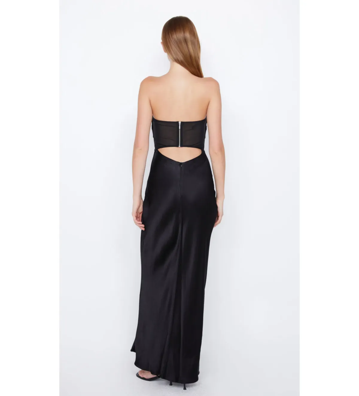 Bec & Bridge Halle Strapless Dress Black Size 16 - Image 3