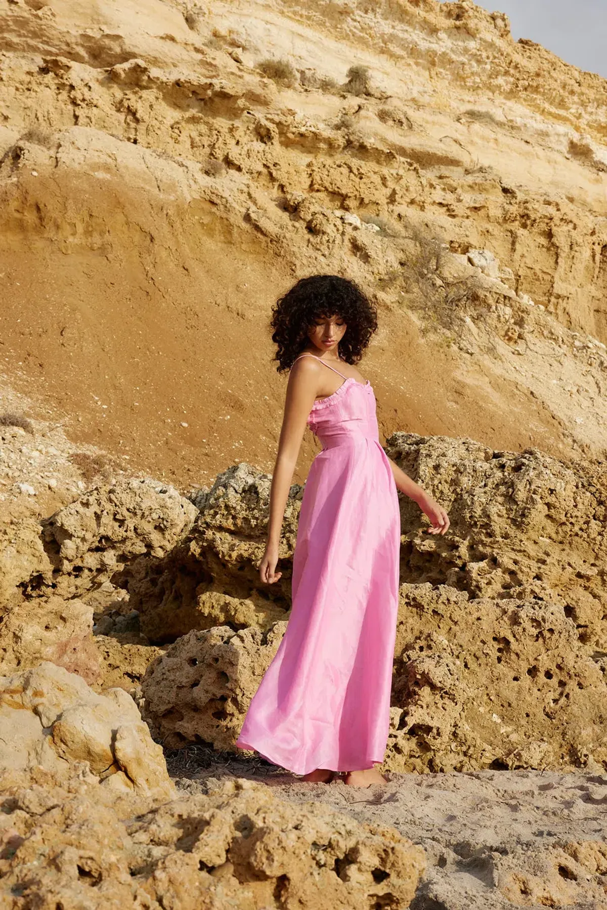 Aston Studio Raquel Dress in Candy Silk Size 14 - Image 2