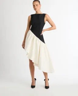 Sheike Gemini Dress Black/White Size 6 for rent on The Volte - image 1