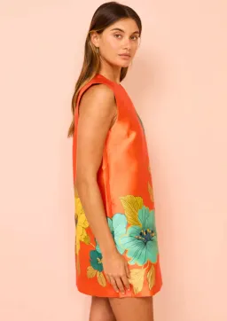 Alemais Piato Mini Dress Floral Size 10 for rent on The Volte - image 7