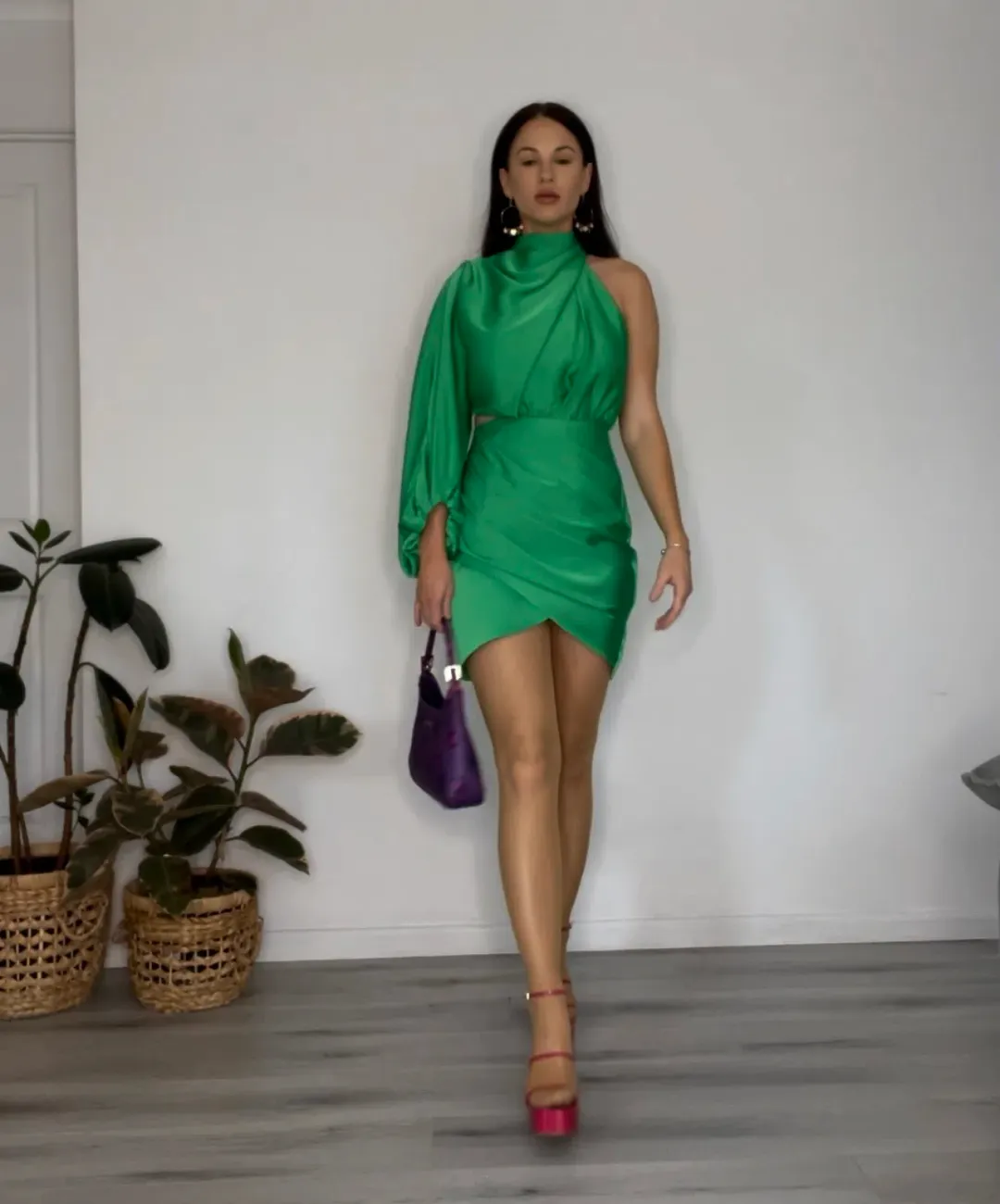 Sheike Juliette Dress Green Size 6 for rent on The Volte - main image