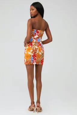 Bec & Bridge Cha Cha Mini Dress Floral Size 8 for rent on The Volte - image 2