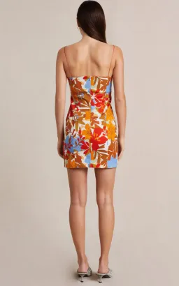 Bec & Bridge Cha Cha Mini Dress Floral Size 8 for rent on The Volte - image 3