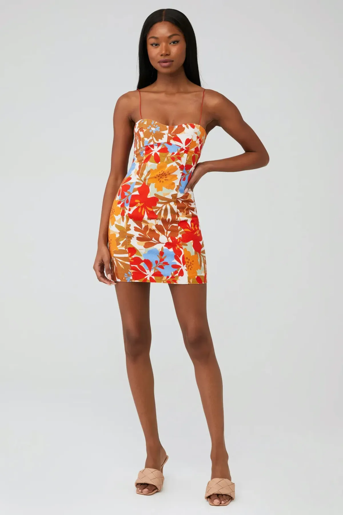 Bec & Bridge Cha Cha Mini Dress Floral Size 8 - Image 1