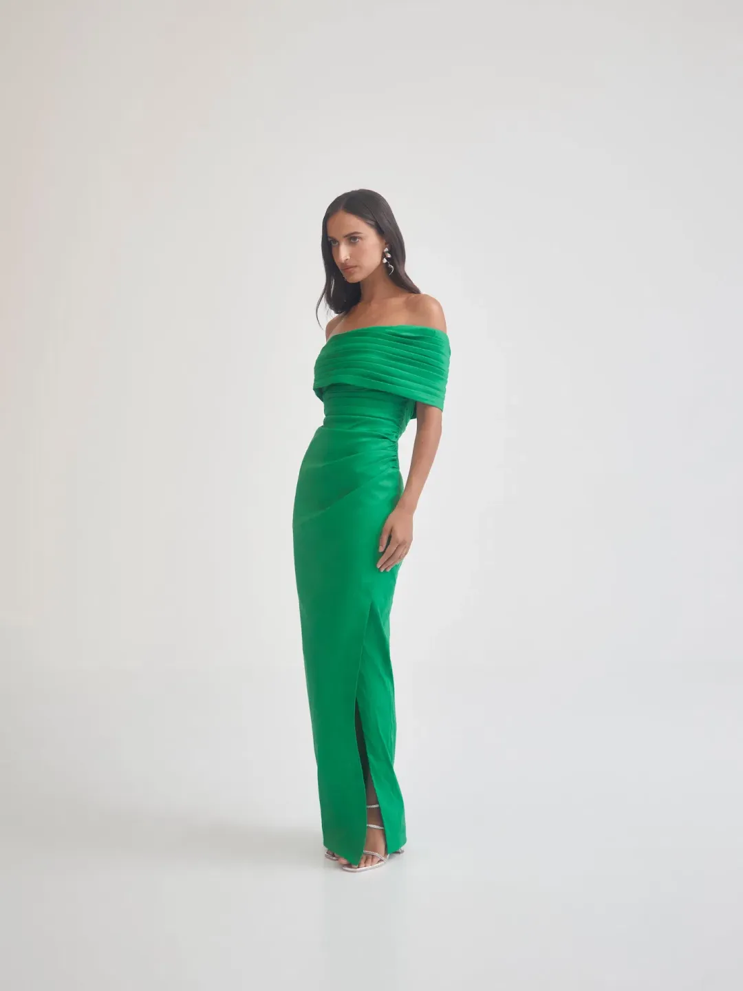 Sheike Giselle Gown Dress Jade Green Size S / AU 8 for rent on The Volte - main image