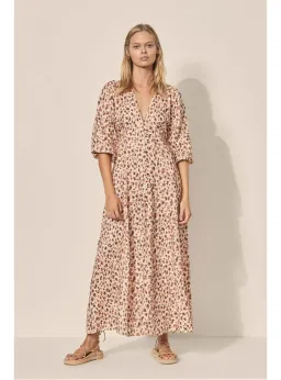 Kivari Nadia Maxi Dress Leopard Size AU 8 for rent on The Volte - image 1