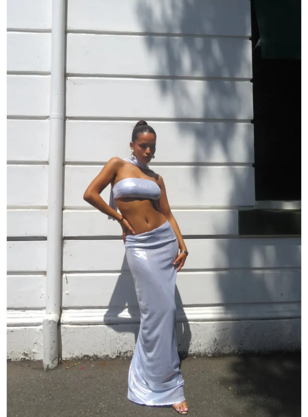 Novich Celeste Set In Silver Size AU 8 for rent on The Volte - main image