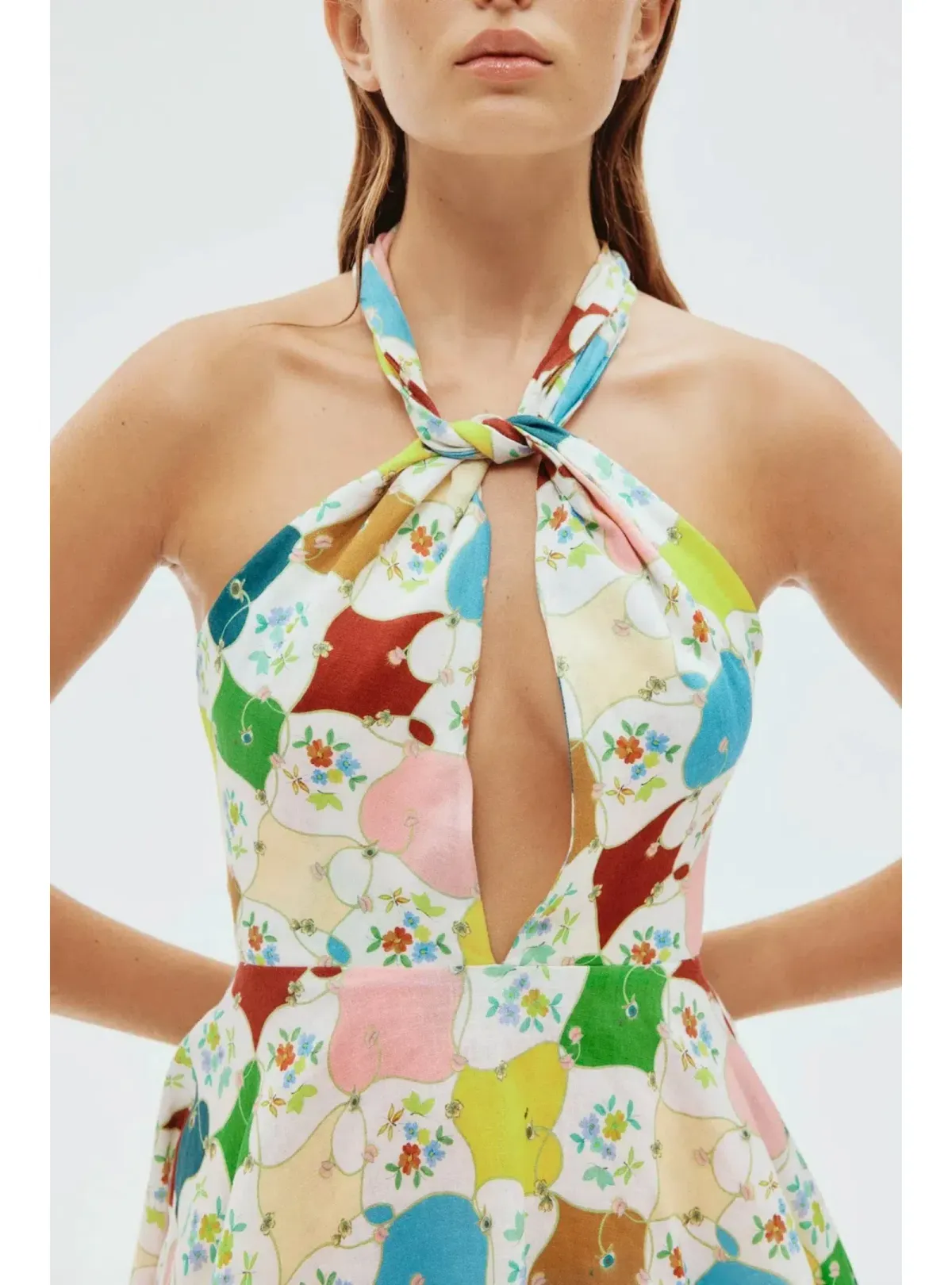 Alemais Everly Mini Dress in Multi Size AU 10 - Image 2