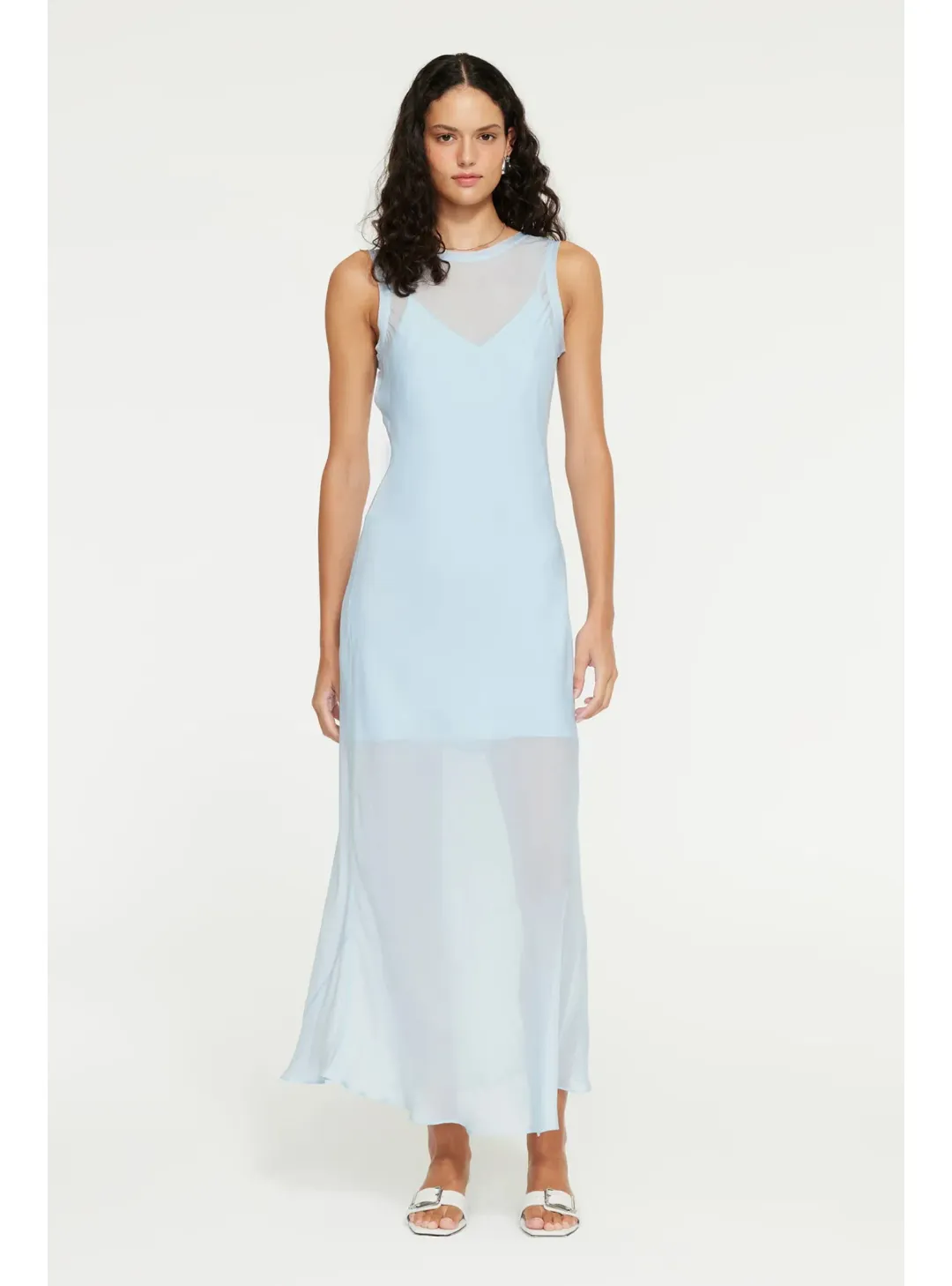 Ginia Marli Dress in Cornflower Size Small / AU 8 for rent on The Volte - main image