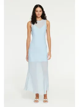 Ginia Marli Dress in Cornflower Size Small / AU 8 for rent on The Volte - image 1