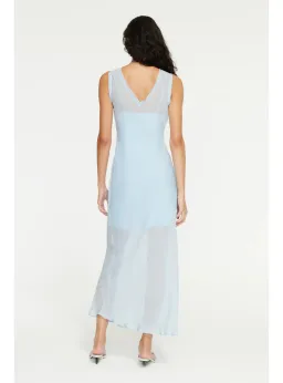 Ginia Marli Dress in Cornflower Size Small / AU 8 for rent on The Volte - image 3
