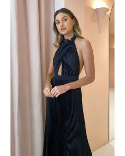 L'idee Soiree Renaissance Gown in Black Size AU 6 for rent on The Volte - image 3