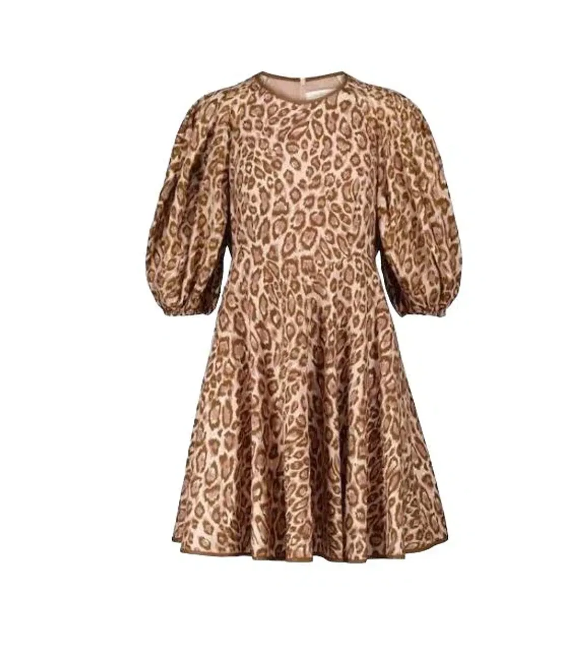 Zimmermann Concert Day Mini Dress Leopard Print Size 4/ AU 16 - Image 4