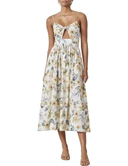 Bec & Bridge Fleurette Midi Dress Floral Size 12 for rent on The Volte - image 1