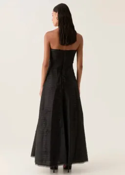 Aje Soundscape Maxi Dress Black Size 8 for rent on The Volte - image 3
