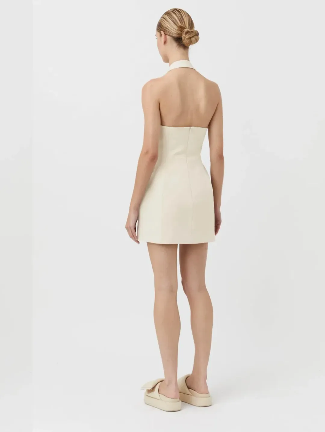 Camilla & Marc Petra Mini Dress Pale Pistachio Size 4 for rent on The Volte - main image