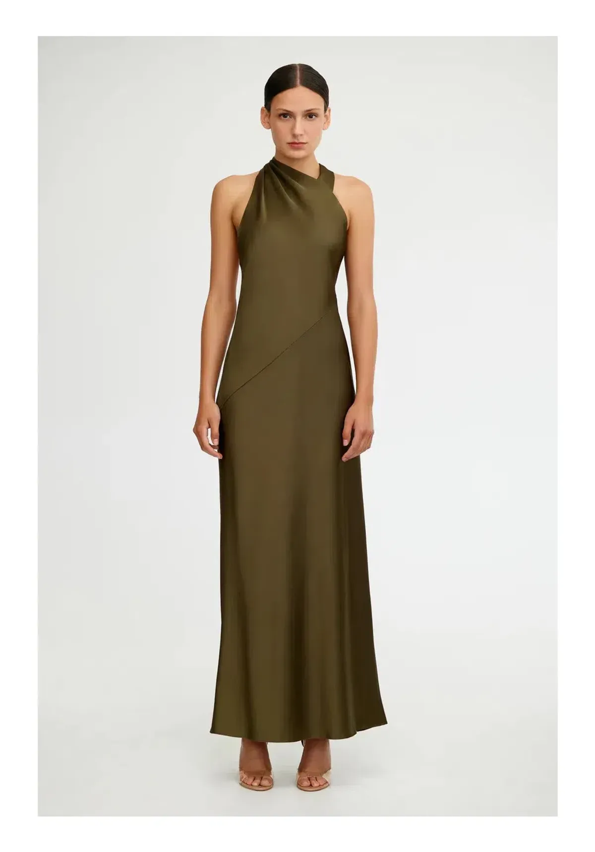 Significant Other Annabel Dress Khaki Size 10 for rent on The Volte - main image