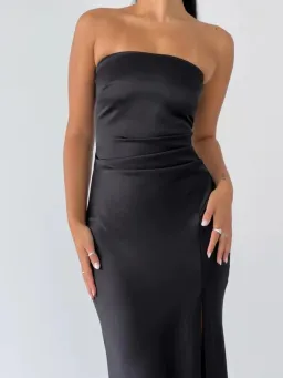 Bec & Bridge The Dreamer Strapless Dress in Black Size 6 for rent on The Volte - image 5