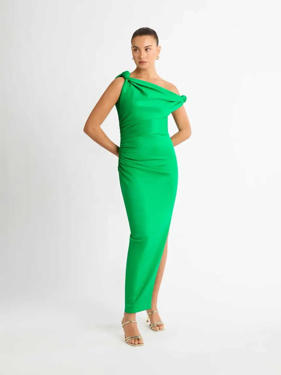 Sheike Ludlow Maxi Dress Green Size AU 10 for rent on The Volte - main image