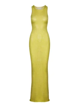 Astra resort Natalia Dress in Chartreuse Sequin Size XS / AU 6 for rent on The Volte - image 5