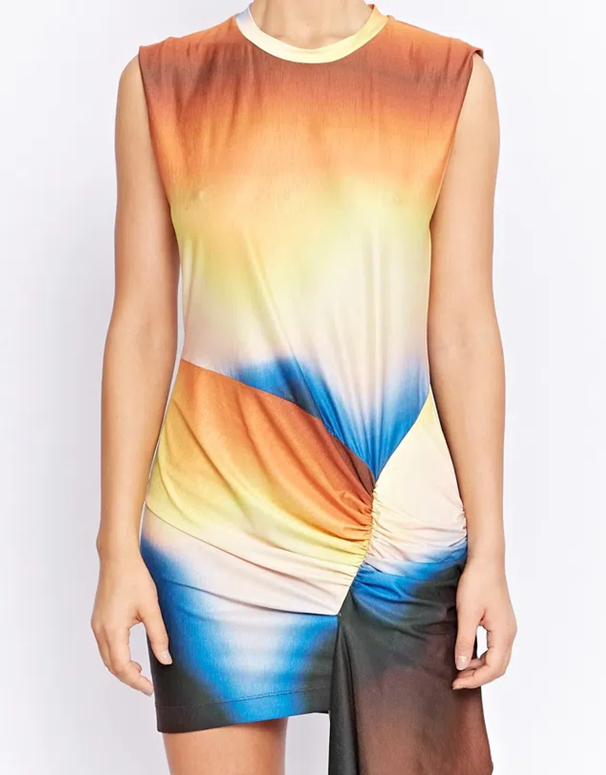 Pfeiffer Lexington Mini Dress in Earth Size L / AU 14 - Image 4