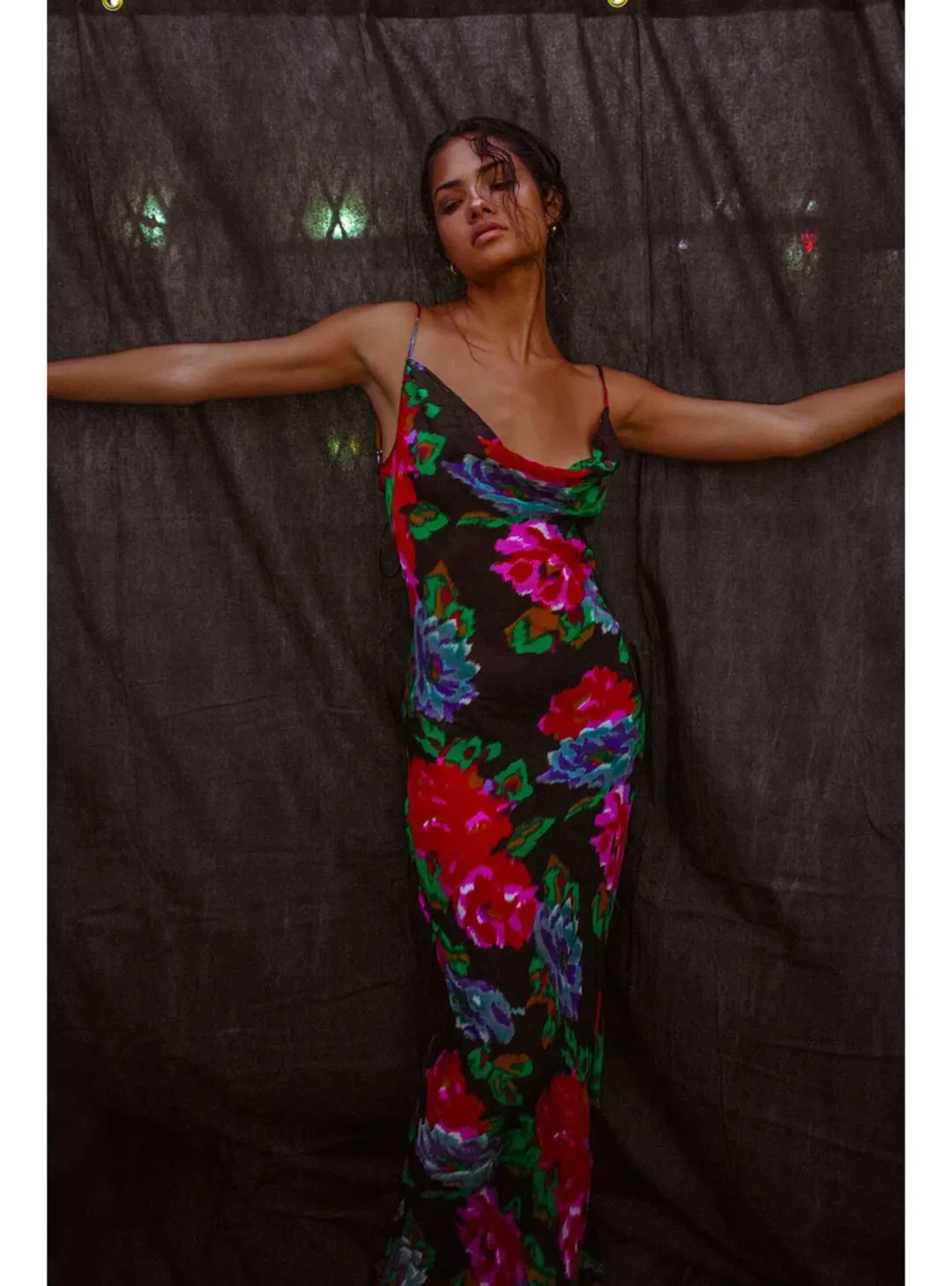 Rat & Boa Casablanca Dress Floral Print Size M / AU 10 for rent on The Volte - main image