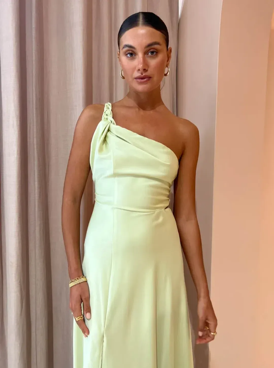 One Fell Swoop Hepburn Maxi In Limoncello Size 6 for rent on The Volte - main image