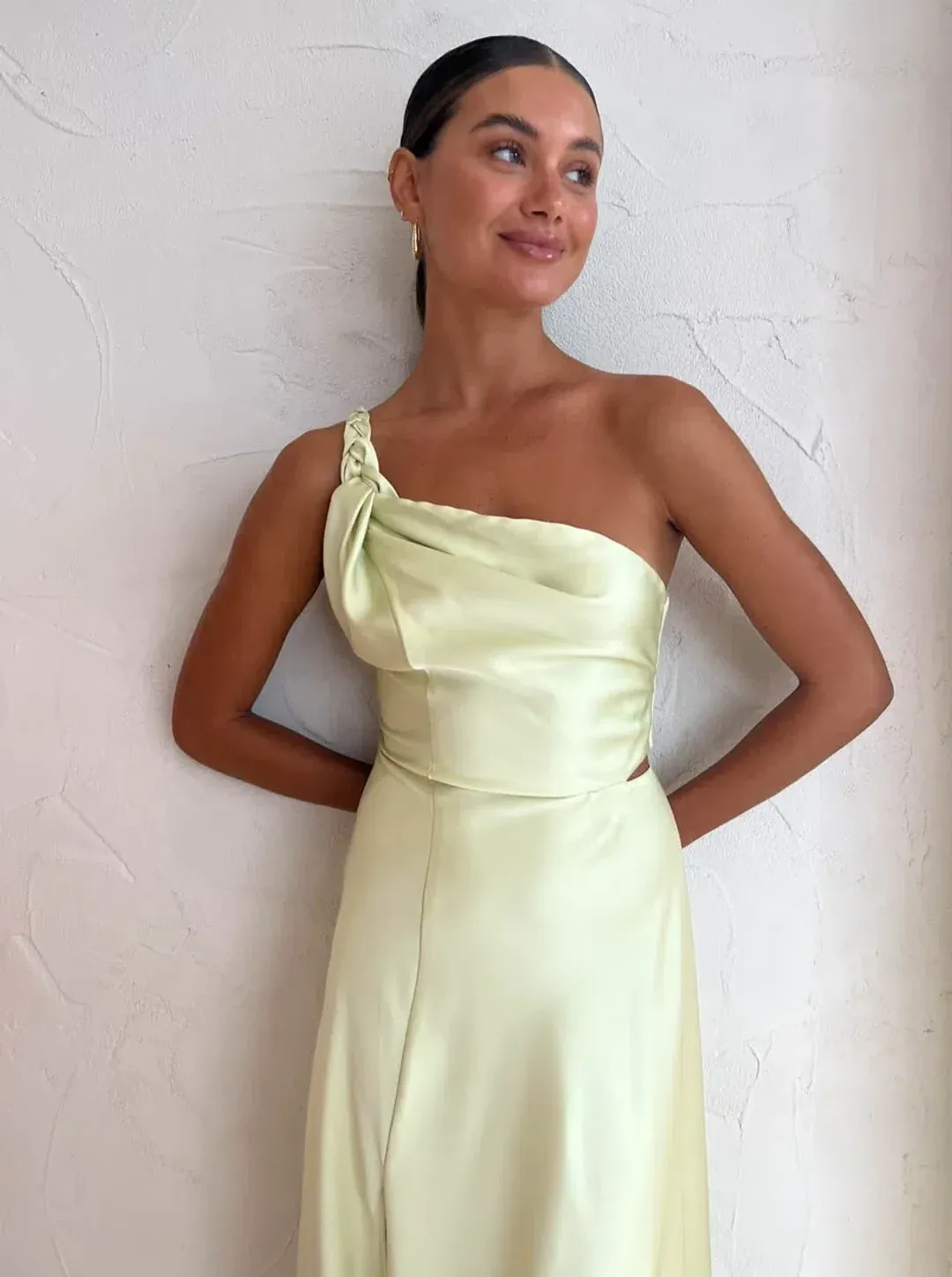 One Fell Swoop Hepburn Maxi In Limoncello Size 6 for rent on The Volte - main image