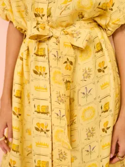 Palm Noosa Carla Dress In Amarilla Tile Size 14 for rent on The Volte - image 4