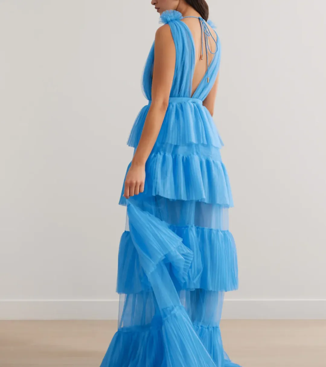 Lexi Zendaya Dress in Blue Size 6 for rent on The Volte - main image