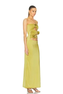 Maygel Coronel Veranera Dress Pascolo Green One Size for rent on The Volte - image 1
