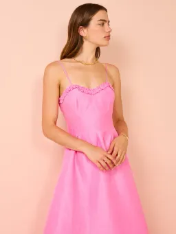 Aston Studio Raquel Dress In Candy Silk Size 12 for rent on The Volte - image 2