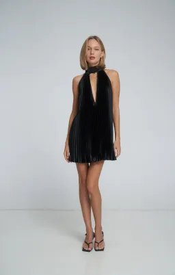 L'idee Opera Mini Dress Black Size 6 for rent on The Volte - image 1