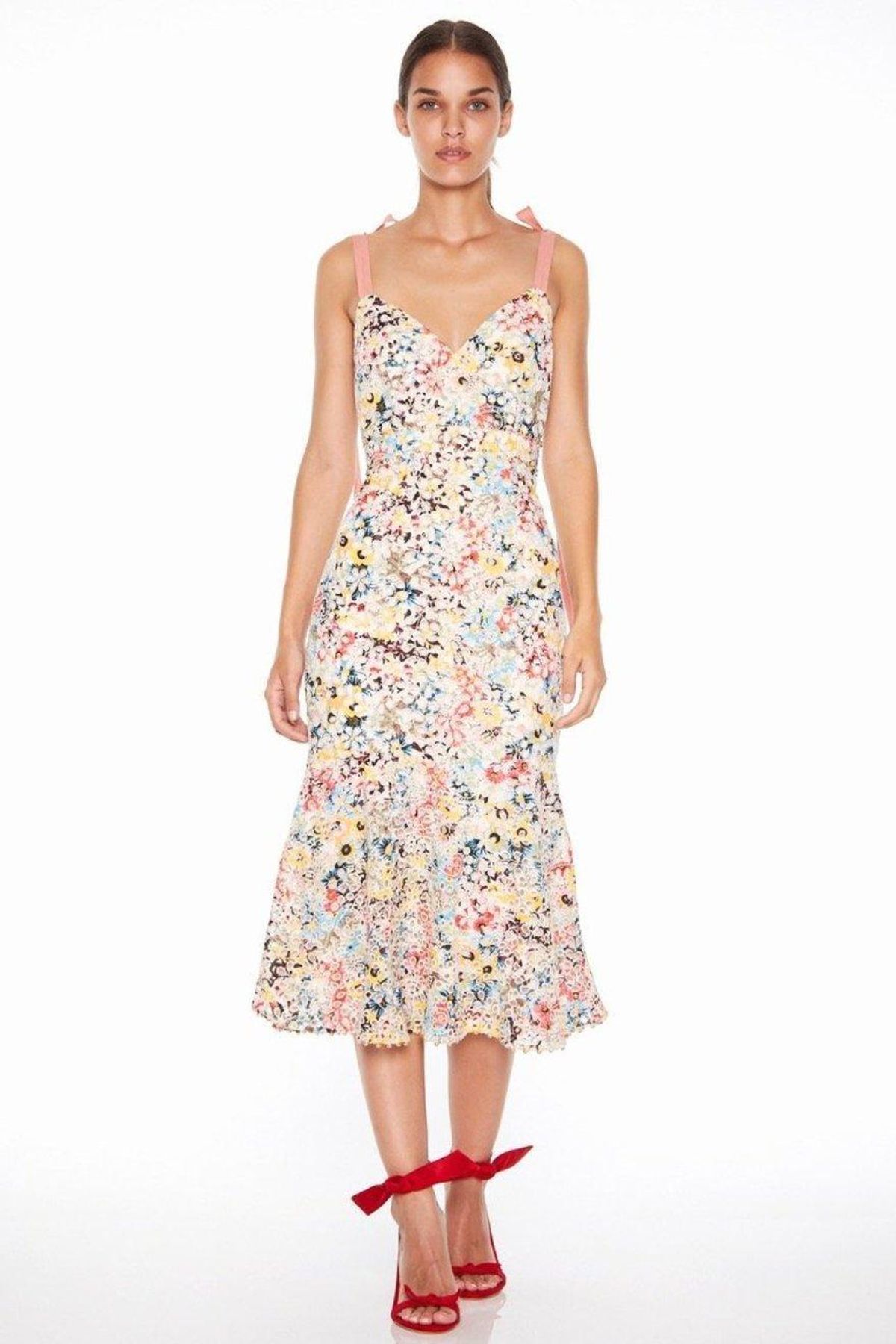 Talulah Bittersweet Flounce Midi Dress size XL - Image 1