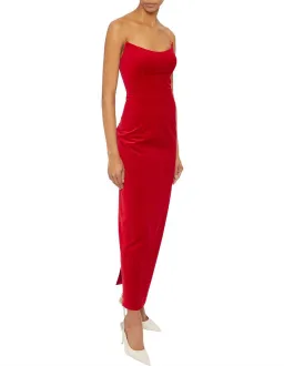 Ginger & Smart Soloist Strapless Gown Red Size AU 12 for rent on The Volte - image 2