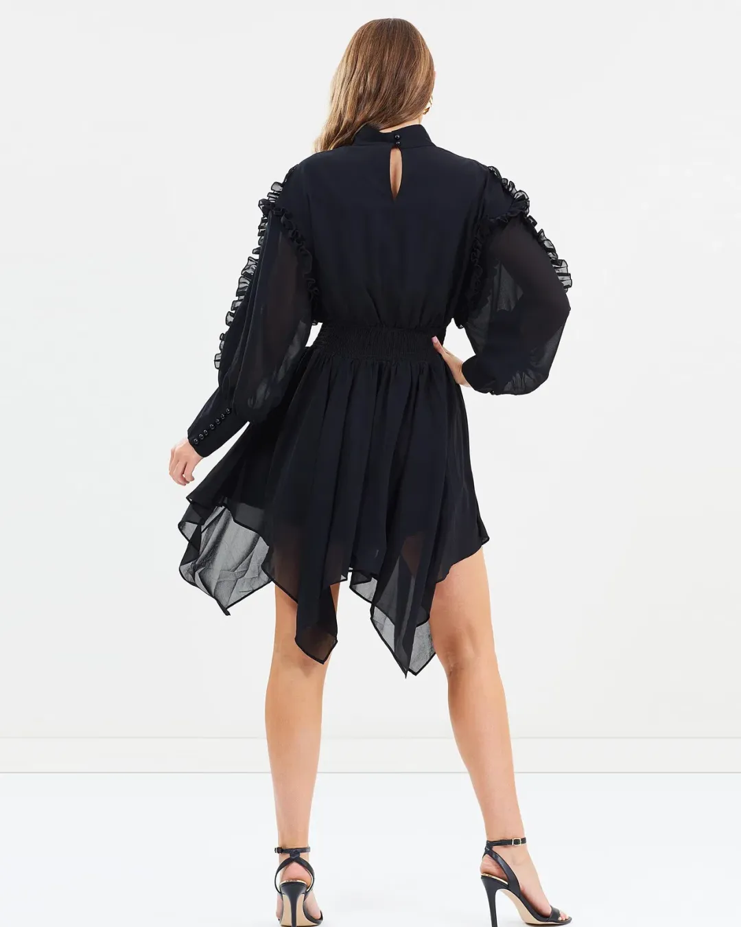 Mossman Nothing Ever Seen Before Dress Black Size AU 10 for rent on The Volte - main image