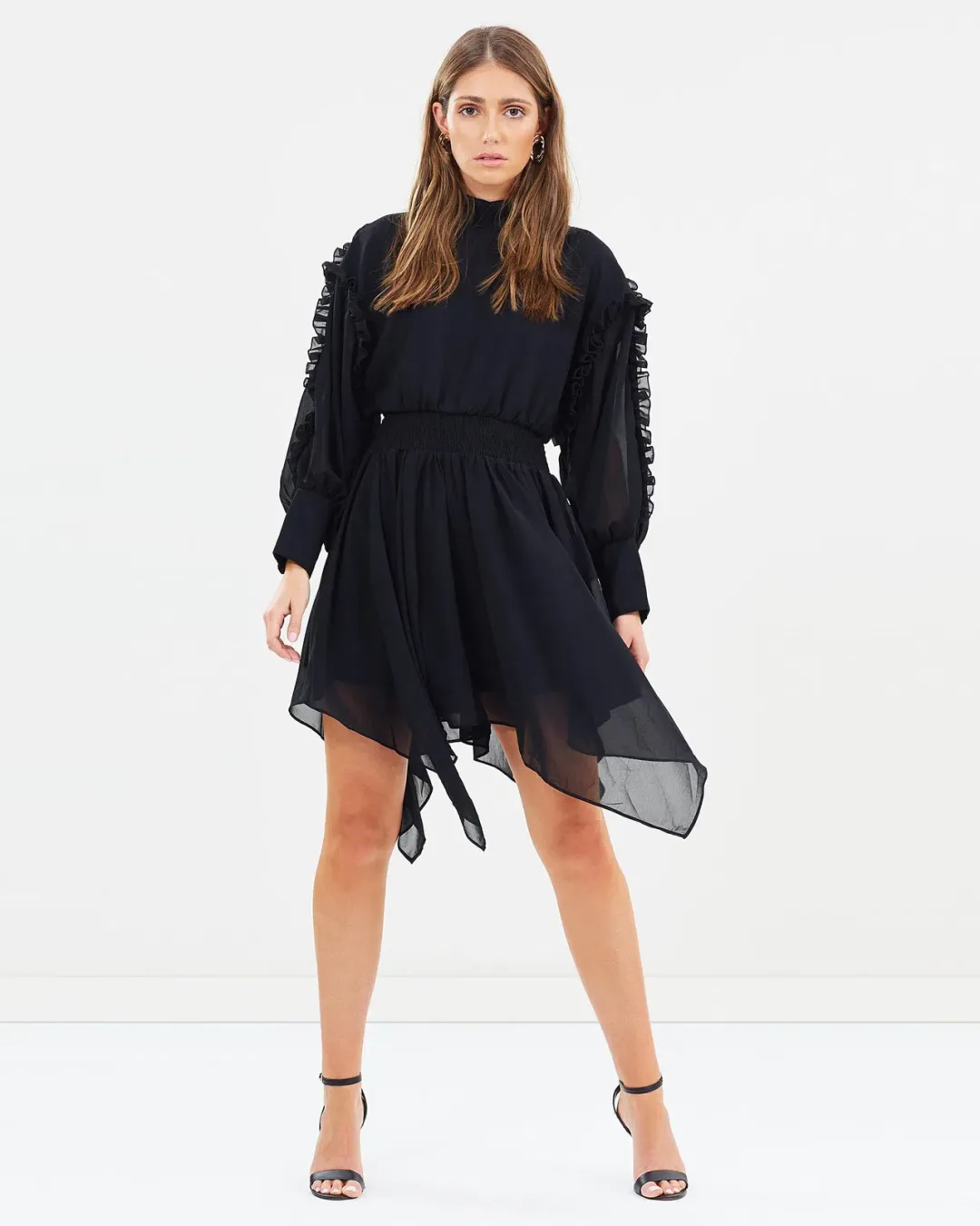 Mossman Nothing Ever Seen Before Dress Black Size AU 10 for rent on The Volte - main image