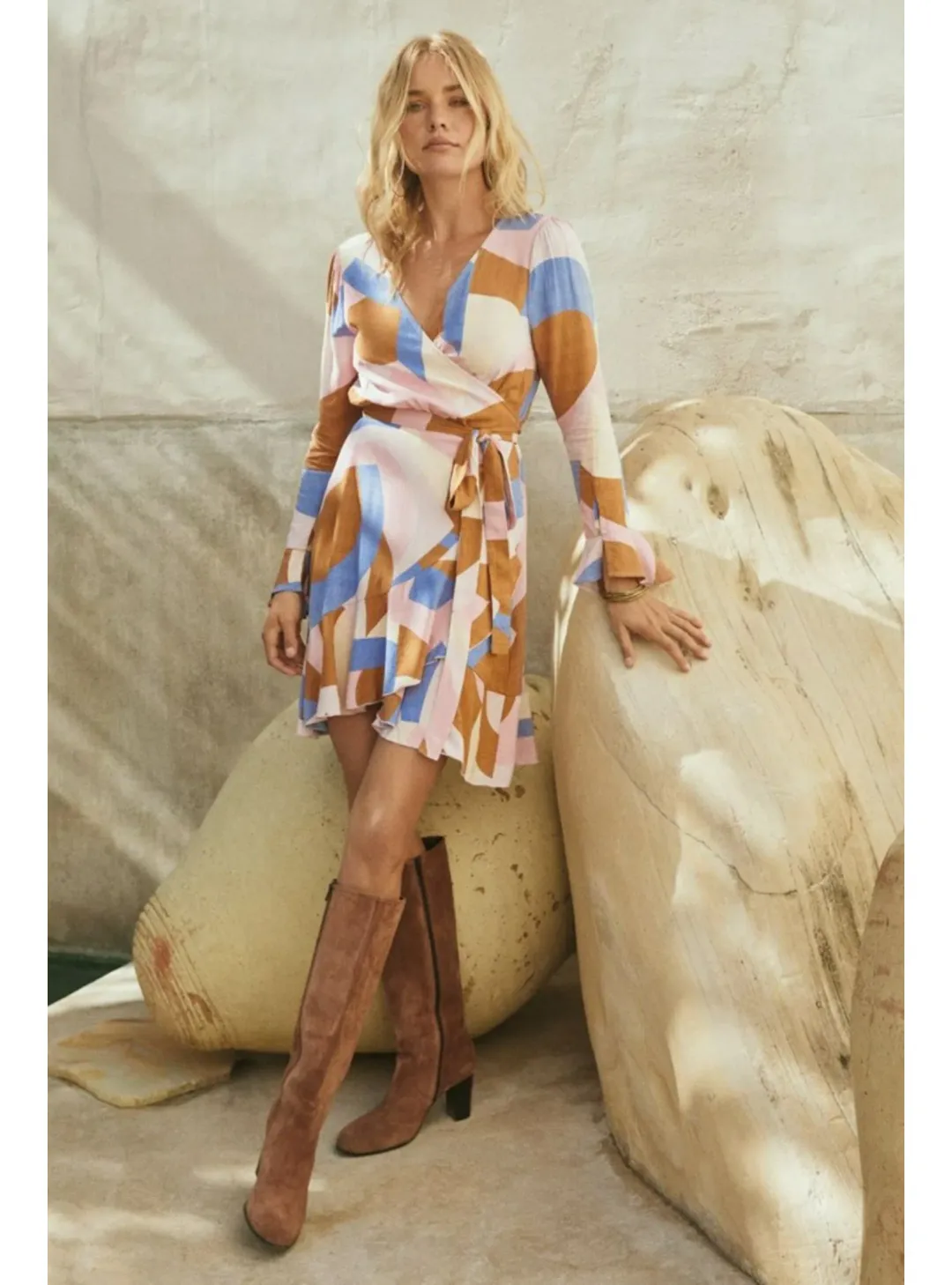 Mister Zimi Elke Dress in Jacaranda Size AU 14 for rent on The Volte - main image