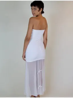 BUCI NYC Métis Dress Ivory Size S for rent on The Volte - image 4