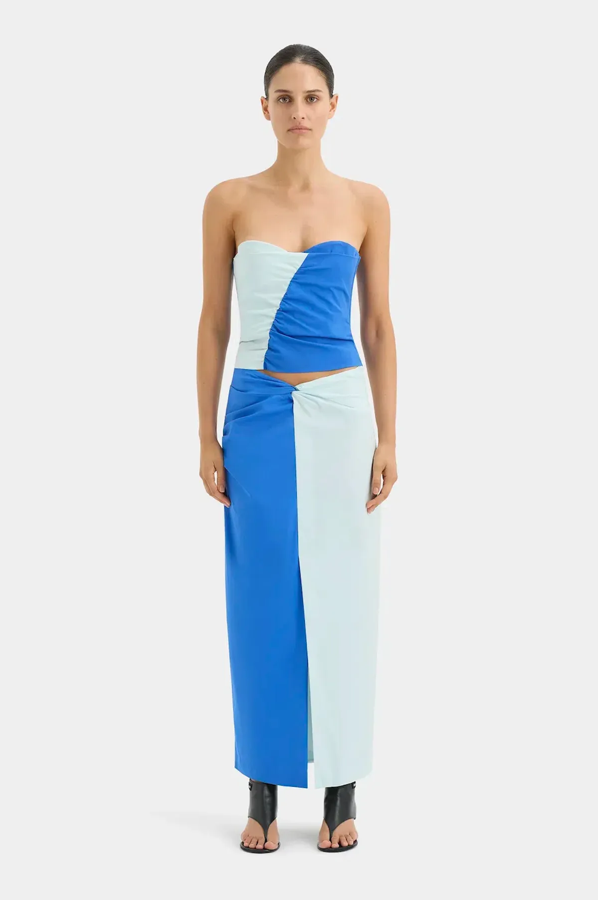Sir the Label Azul Bodice Size 2 and Twist Midi Skirt Size 1 / AU 8-10 - Image 3