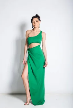 Yaura Funmi Maxi Dress in Green Size M / AU 10 for rent on The Volte - image 5