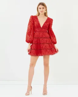 Keepsake The Label About Us Mini Dress Red Size 12 for rent on The Volte - image 1