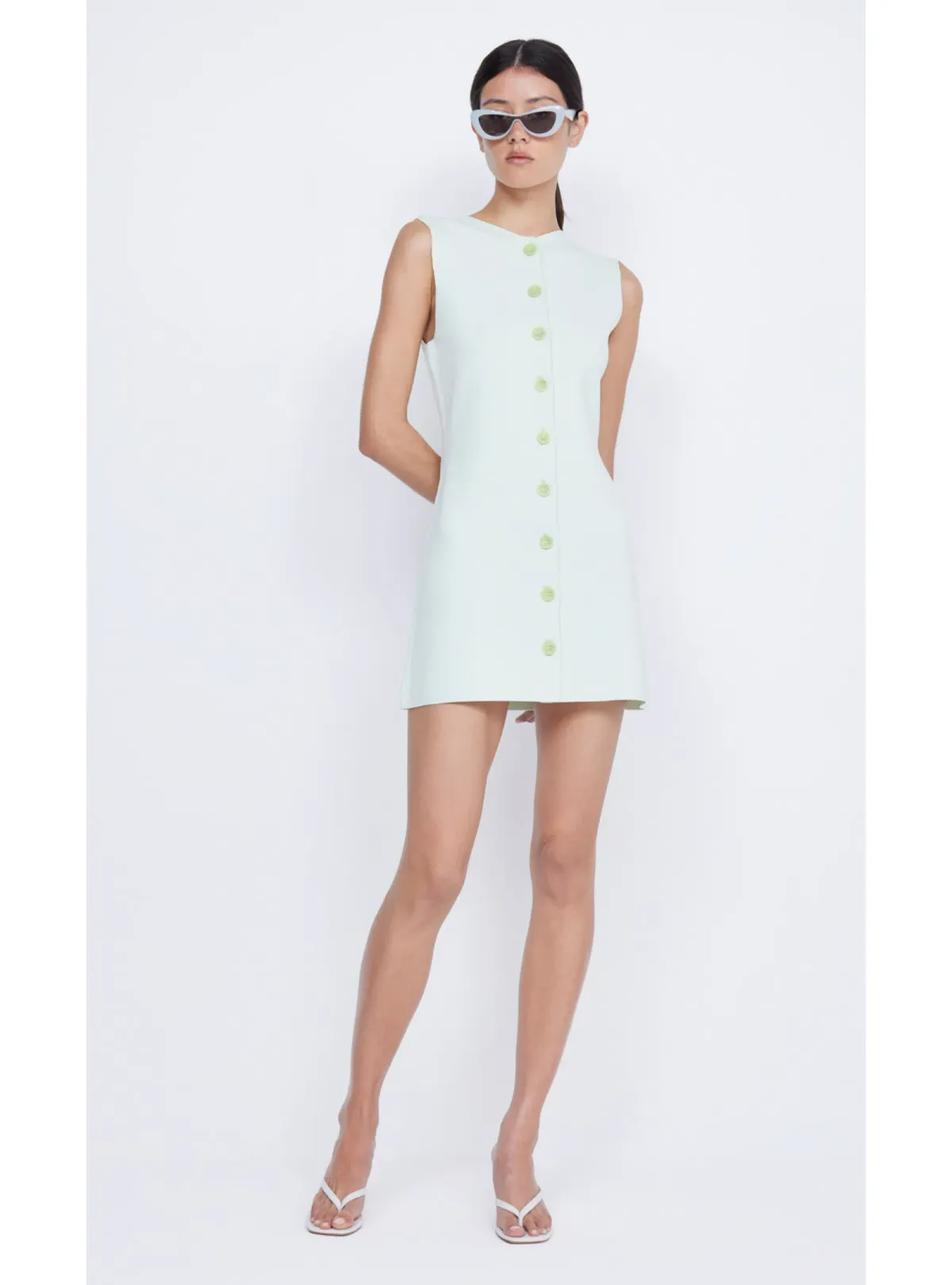 Bec & Bridge Ilora Knit Mini Dress in Mint Size S / AU 8 - Image 1